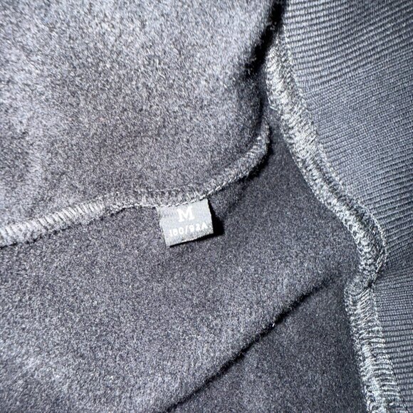 AUTHENTIC MENS VERSACE LOGO BLACK COTTON HOODIE SIZE MEDIUM - Picture 9 of 9